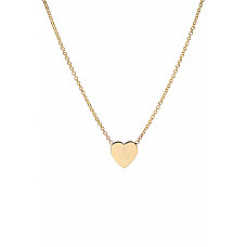 14k Gold Heart Necklace 