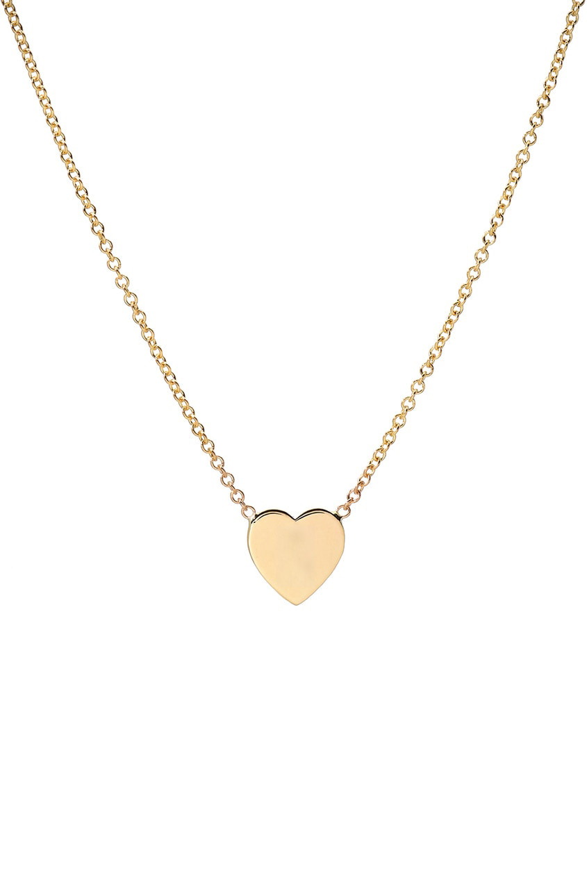 14k Gold Heart Necklace 