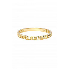 14k Gold Thin Solid Cuban Link Ring