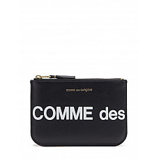 Comme des Garçons Wallet Huge logo leather wallet