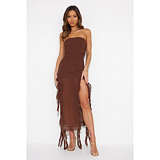 Lioness Rendezvous Dress Chocolate 