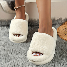 CozyPlus Furry House Slippers