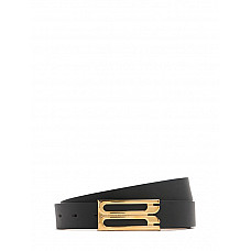 Victoria Beckham Regular frame smooth leather belt