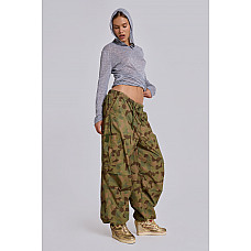 Duck Camo Parachute Pants