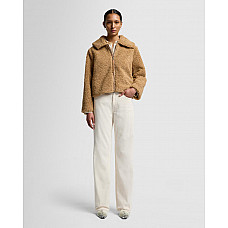 Corduroy Tess Trouser In Eggshell 