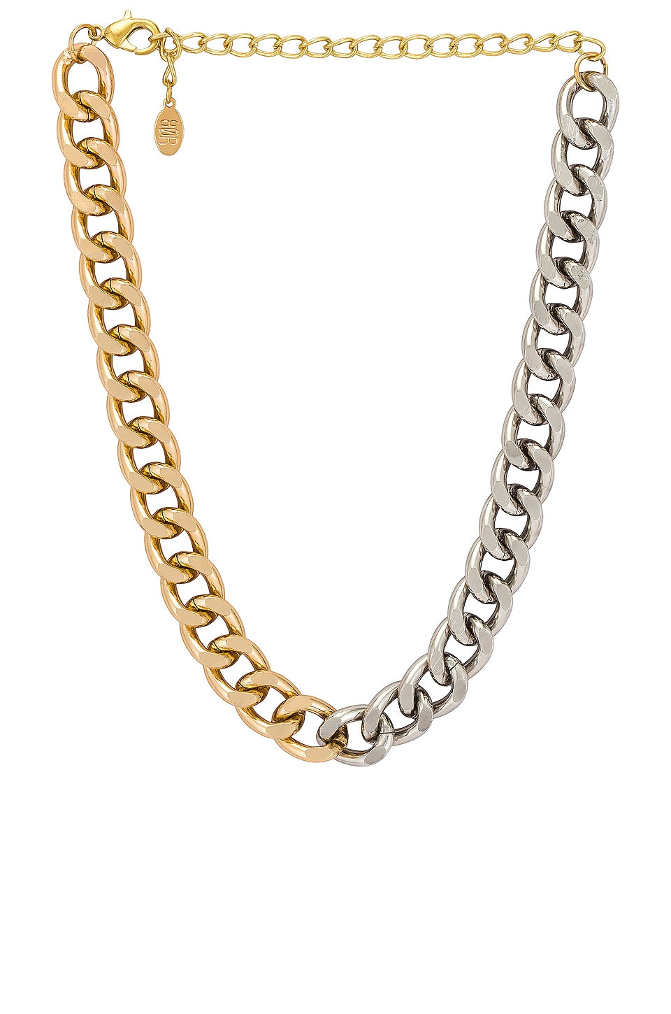 8 Other Reasons Benni Chain Necklace in Metallic Gold.