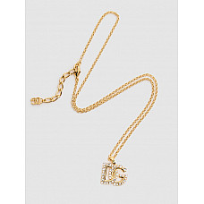 Dolce & Gabbana Logo Rhinestone Necklace