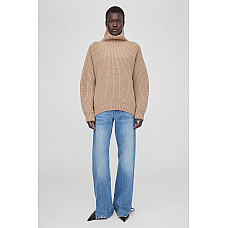 ANINE BING Sydney Sweater in Camel