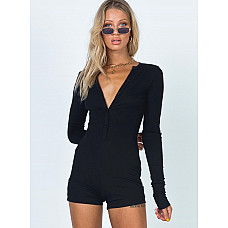 Angel Romper Black