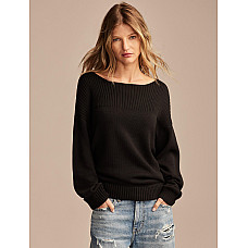 Boatneck Pullover Sweater