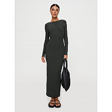 Begala Long Sleeve Maxi Dress Slate