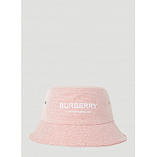 Burberry Logo Embroidery Bucket Hat