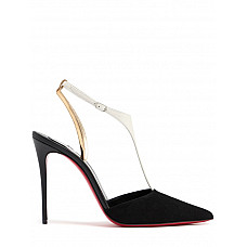 Christian Louboutin 100mm Athina suede pumps