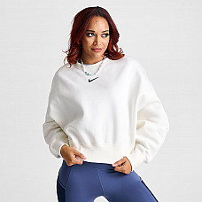 Women's NIke Sportswear Phoenix Fleece Oversized Crewneck Sweatshirt 