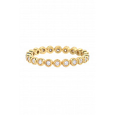 Diamond Bezel Eternity Band