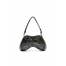 Diesel Play-Shoulder bag in printed glossy PU