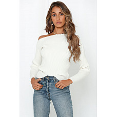 Dream Of A Different Kind Knit Top Ivory