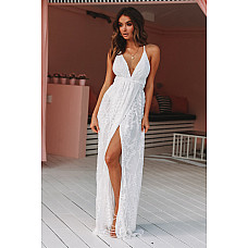 East Atlanta Maxi Dress White 