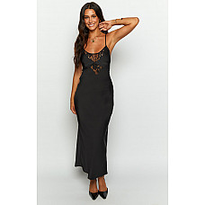 Elery Black Midi Dress