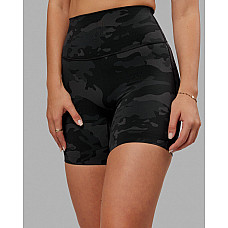 Elixir Mid-Length Shorts - Black Camo