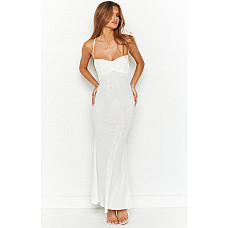 Elysium White Maxi Dress