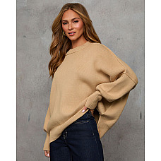 Elouise Knit Oversized Pullover Sweater