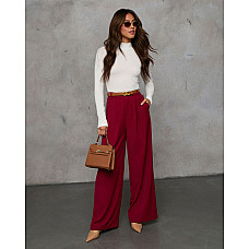 Madrigal Pocketed Wide Leg Pants