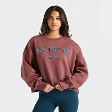 Women's Nike Sportswear Phoenix Fleece Over-Oversized Crewneck Sweatshirt 