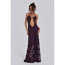 Fatale Maxi Dress in Dusk