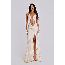 Fatale Maxi Dress In Vanilla