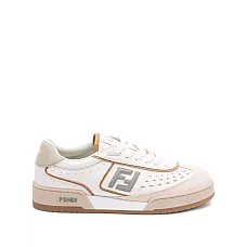 Fendi Match Leather Sneakers