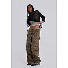 Forest Camo Parachute Pants