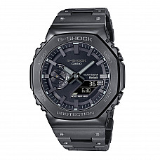 G-Shock Full Metal Watch Dark Grey Case Black Dial