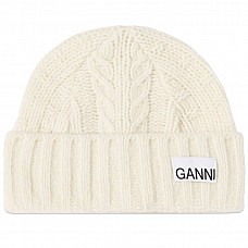 GANNI Cable Beanie