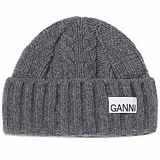 GANNI Cable Beanie