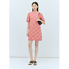 GUCCI GG Wool Mini Dress