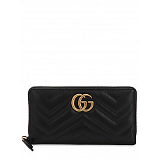 Gg Marmont Quilted Leather Wallet