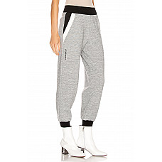 Givenchy Cropped Jogger Pant in Grey