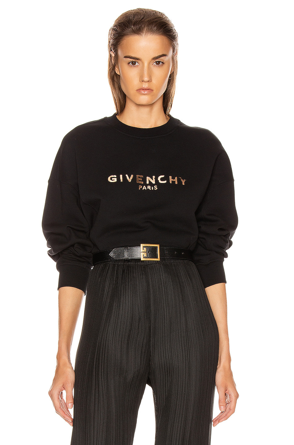 Givenchy Cropped Oversized Sweatshirt