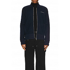 Givenchy Knitted Varsity Jacket in Navy