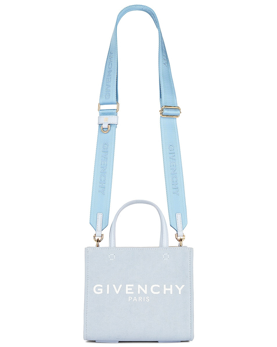 Givenchy Mini G-tote Bag in Baby Blue