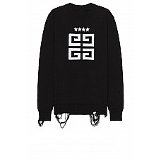 Givenchy Star 4g Logo Sweater