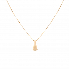 Gold Teardrop Necklace