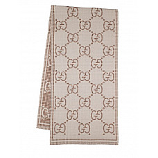 Gucci GG Wool jacquard scarf