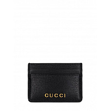 Gucci Script Leather Card Holder