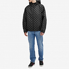 Gucci Interlocking Logo Ripstop Jacket