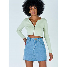 Hallie Denim Mini Skirt 