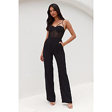 Hello Molly Mission To Party Jumpsuit Black