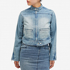 House of Sunny Take A Trip Mini Racer Jacket