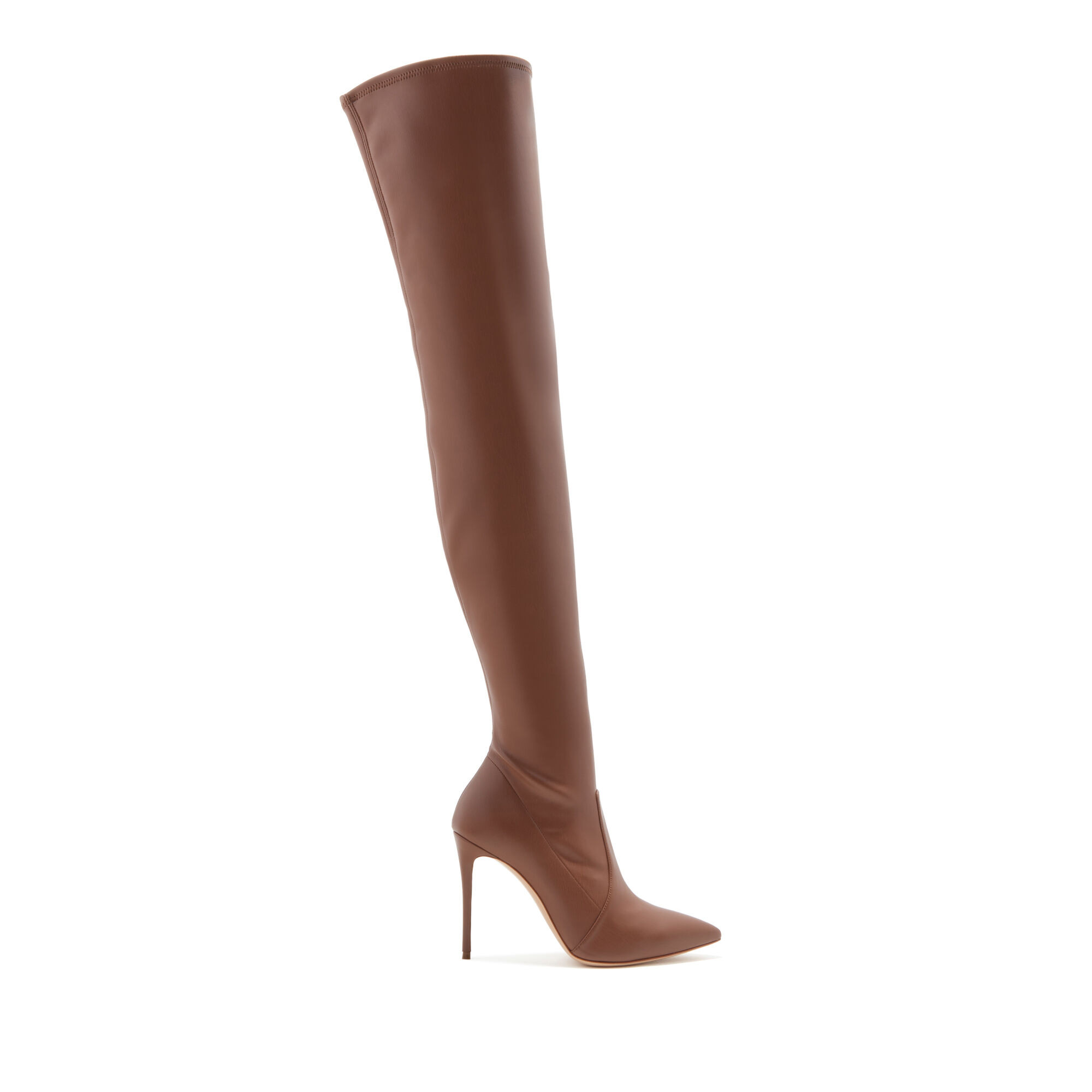 Julia Over The Knee Boots in Brown